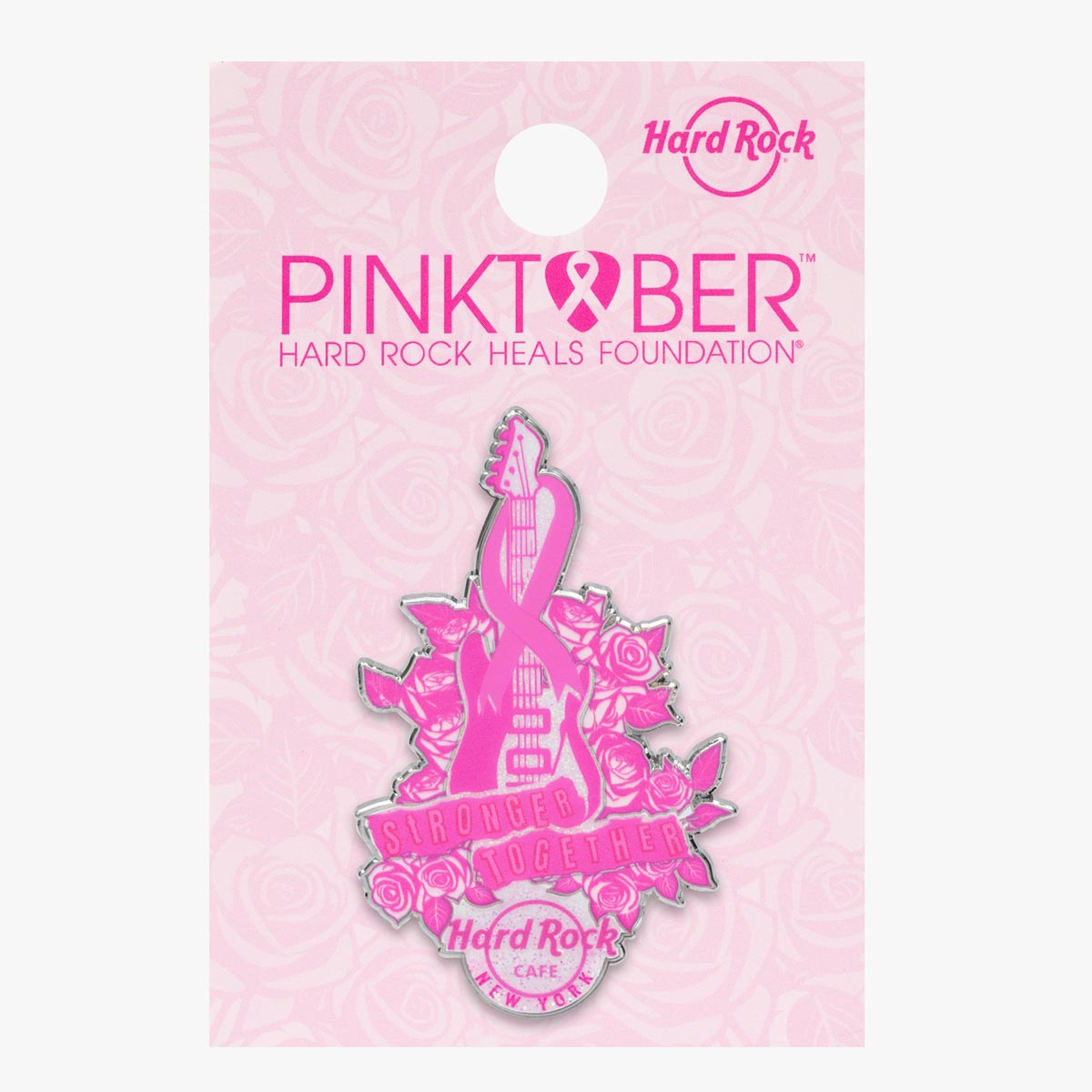 Pinktober Pin Guitar Ribbon image number 2